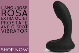 L'Amourose Rosa Extra Quiet Rechargeable Prostate and G-Spot Vibrator