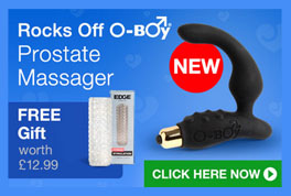 Lovehoney Free Gift with Rocks-Off O Boy Massager
