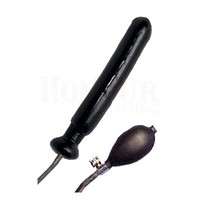 Moulded Rubber Thin Pump-Up Dildo