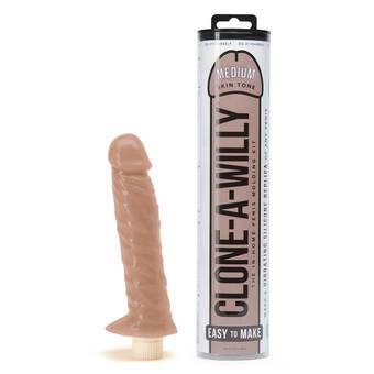 Clone-A-Willy Vibrator Moulding Kit Medium Skin Tone